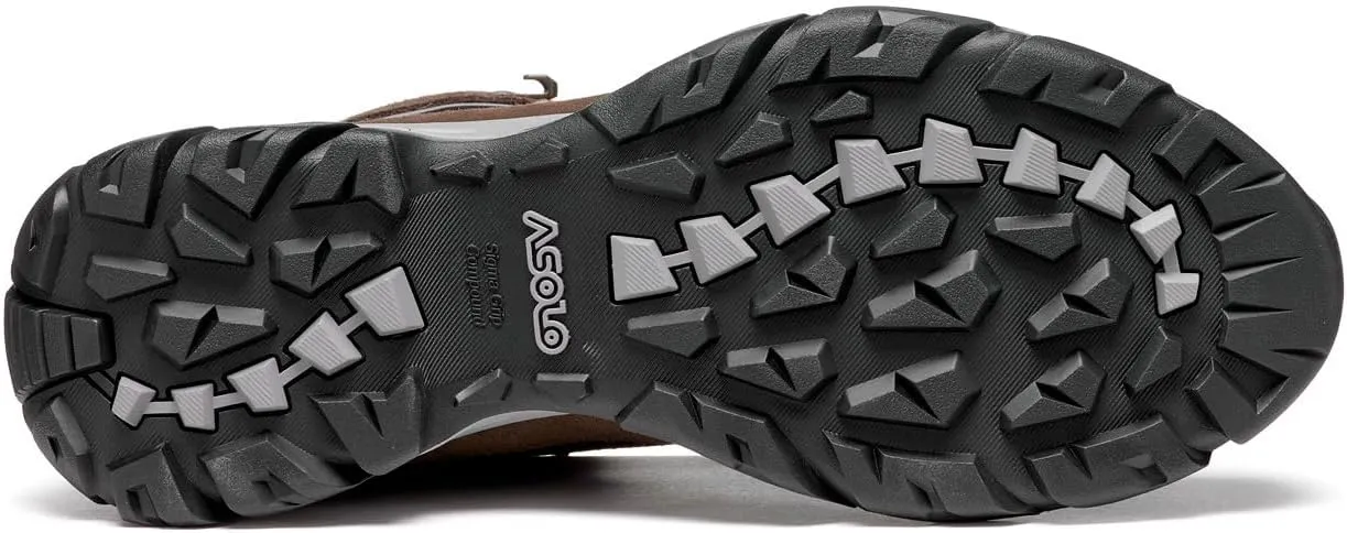 ASOLO Men's ACADIA MID GTX Lace-Up Ankle-High Outdoor Hiking Boots w/Water-Resistant Suede & Nylon Upper, Breathable Lining