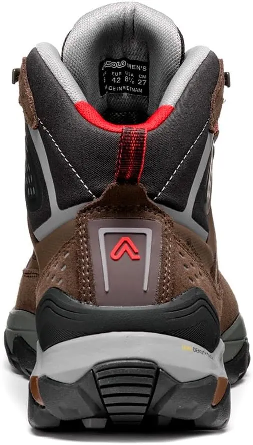 ASOLO Men's ACADIA MID GTX Lace-Up Ankle-High Outdoor Hiking Boots w/Water-Resistant Suede & Nylon Upper, Breathable Lining