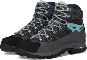 ASOLO Women's FINDER GV Water-Resistant Breathable Lightweight Cushioned Suede Low Ankle Trekking Hiking Boots | Leather Cap