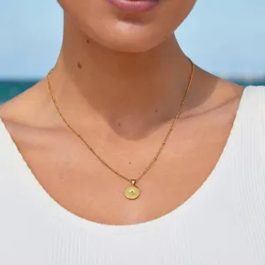 ATOLEA Compass Necklace