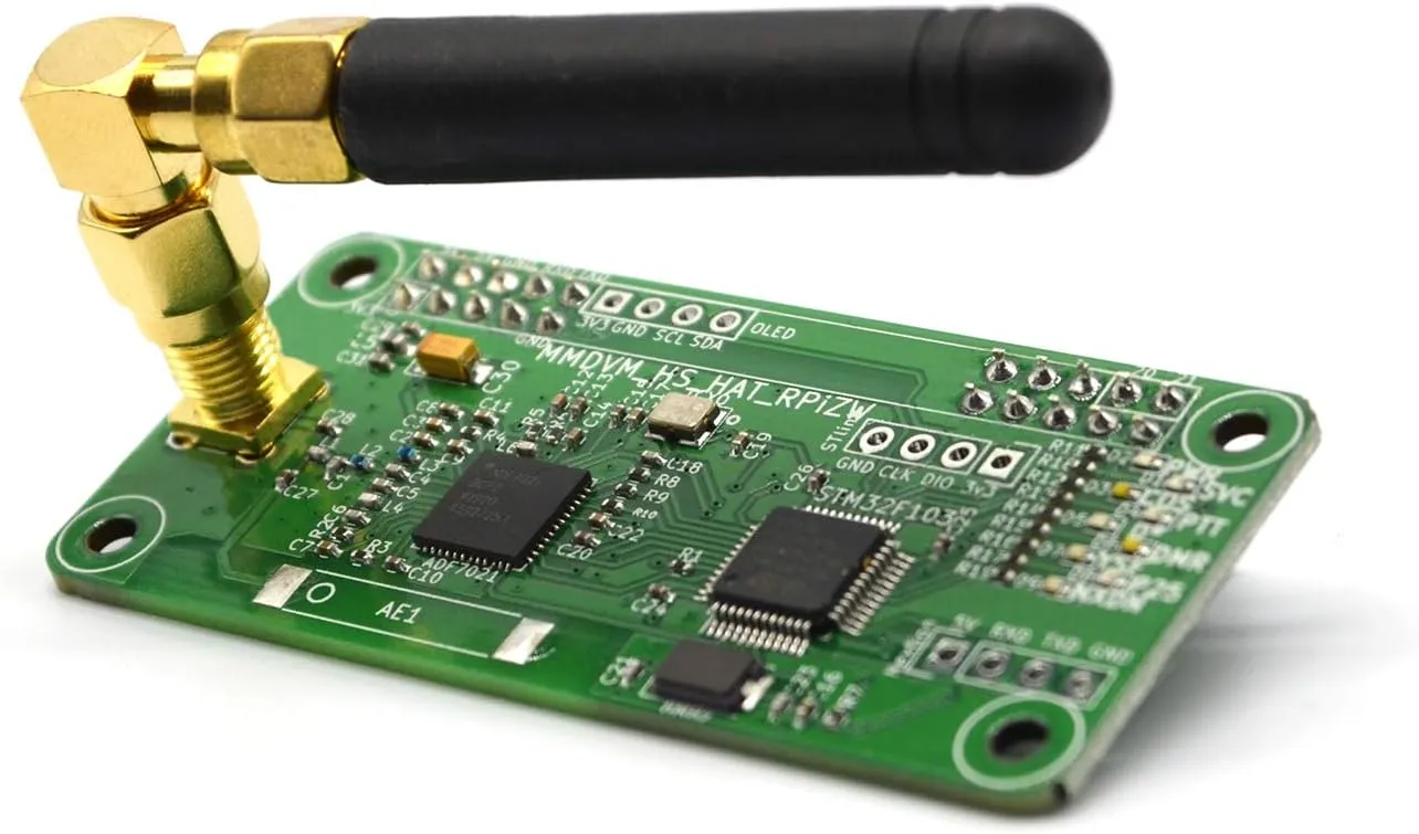 AURSINC MMDVM Hotspot Board (V1.5.2)   Antenna Support UHF VHF Support P25 DMR YSF DSTAR NXDN POCSAG for Raspberry Pi-Zero W, 2W, Pi 3, 3B, 3B  , 4