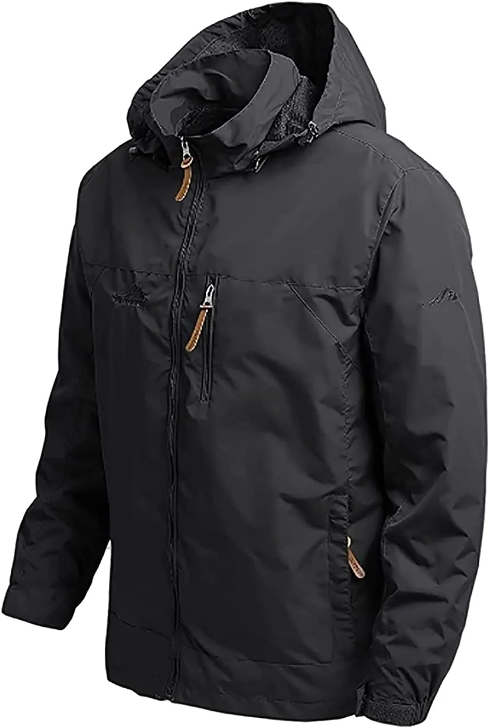 Autumn Jacket, Men's Jacket, Transitional Jacket, Stand-up Collar, Light Jacket, Winter Jacket