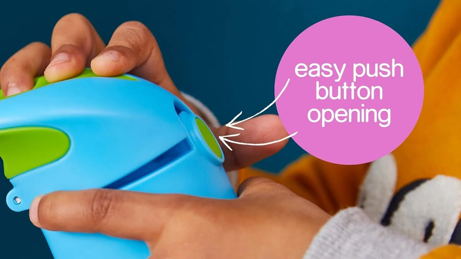 b.box 16.9 oz Insulated Water Bottle - Keeps Drinks Cold 15 Hours, Warm 8 Hours, Triple Wall Stainless Steel Kids Water Bottle w/Free Flow Silicone Straw, Leakproof & Dishwasher Safe
