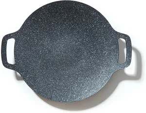 BBQ Grill Non-Stick Camping Pot, Natural Material Camping Cooking Pot, Can be Used for Both Home and Outdoor Stoves