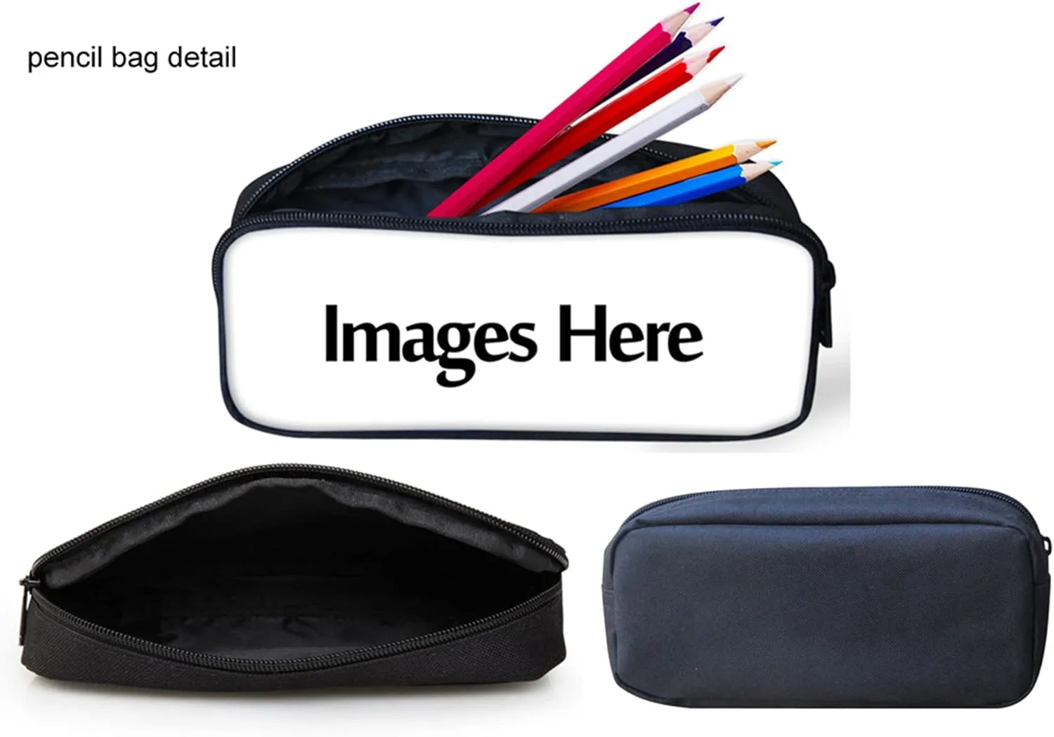 Belidome Cartoon Dinosaur Kids School Backpack Set 4pcs Lunch Pouch Soft Pencil Case 500-700ml Bottle Holder Bag