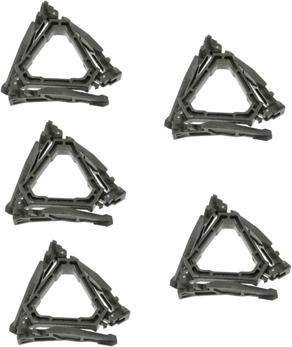 BESPORTBLE 5pcs Folding Gas Tank Tripod Stand Outdoor Canister Holder for Camping Lightweight Support Bracket for Enhanced Stability Uneven