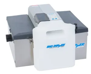 Big Dipper W-200-IS Automatic Commercial Grease Trap Removal Device for Restaurant Dishwasher Sinks, 47-Pound Grease Capacity, Stainless Steel, 115v