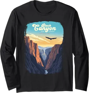 Black Canyon Of The Gunnison National Park Long Sleeve T-Shirt