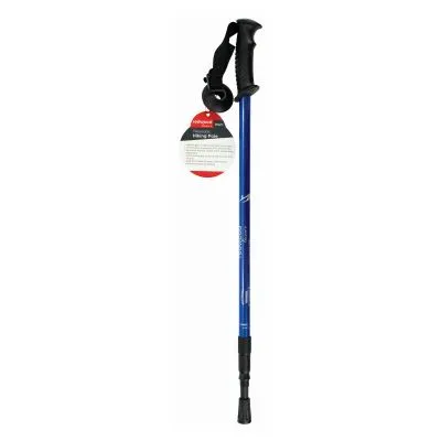 Blue Aluminium Telescopic Hiking Pole - 64-135cm