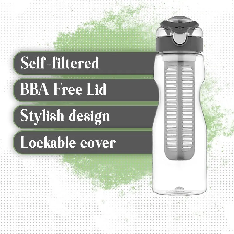 Bottle with Closure and Silicone for Sealing, 24.75 oz