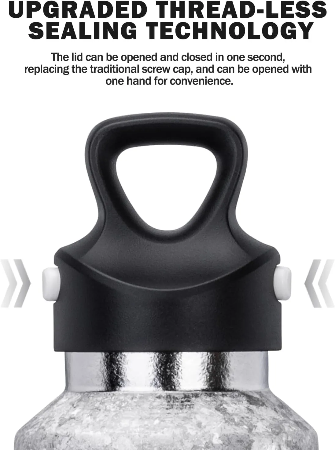 Boundless Voyage Titanium Vacuum Water Bottle Double-Walled Insulated Cup Lightweight and Leak-Proof Travel Outdoor Office School Sport Bottle (600ml pink)