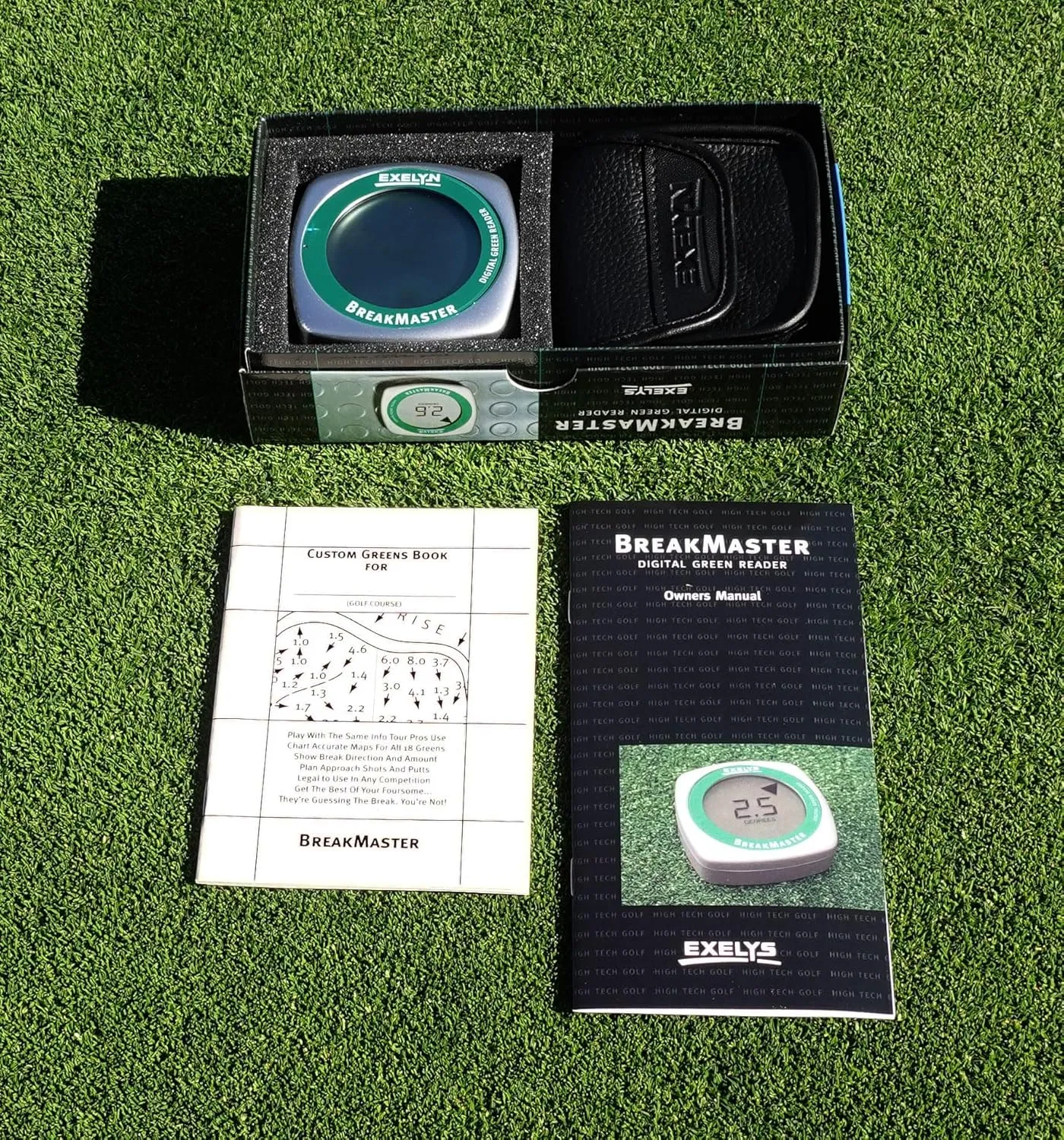 BreakMaster Digital Golf Putting Green Reader Used by PGA, LPGA and Champions Tour Pros