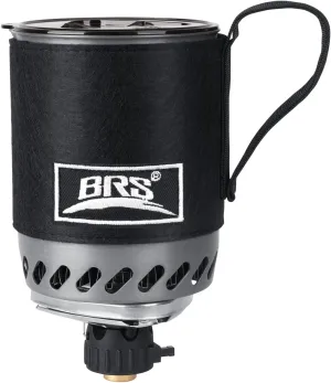 Brs-61 Camping And Backpacking Stove Cooking System 1500w Personal Cooking With Micro Adjustable Valve Burner Stainless Steel Aluminum Alloy Pot For Hiking Fishing Hunting