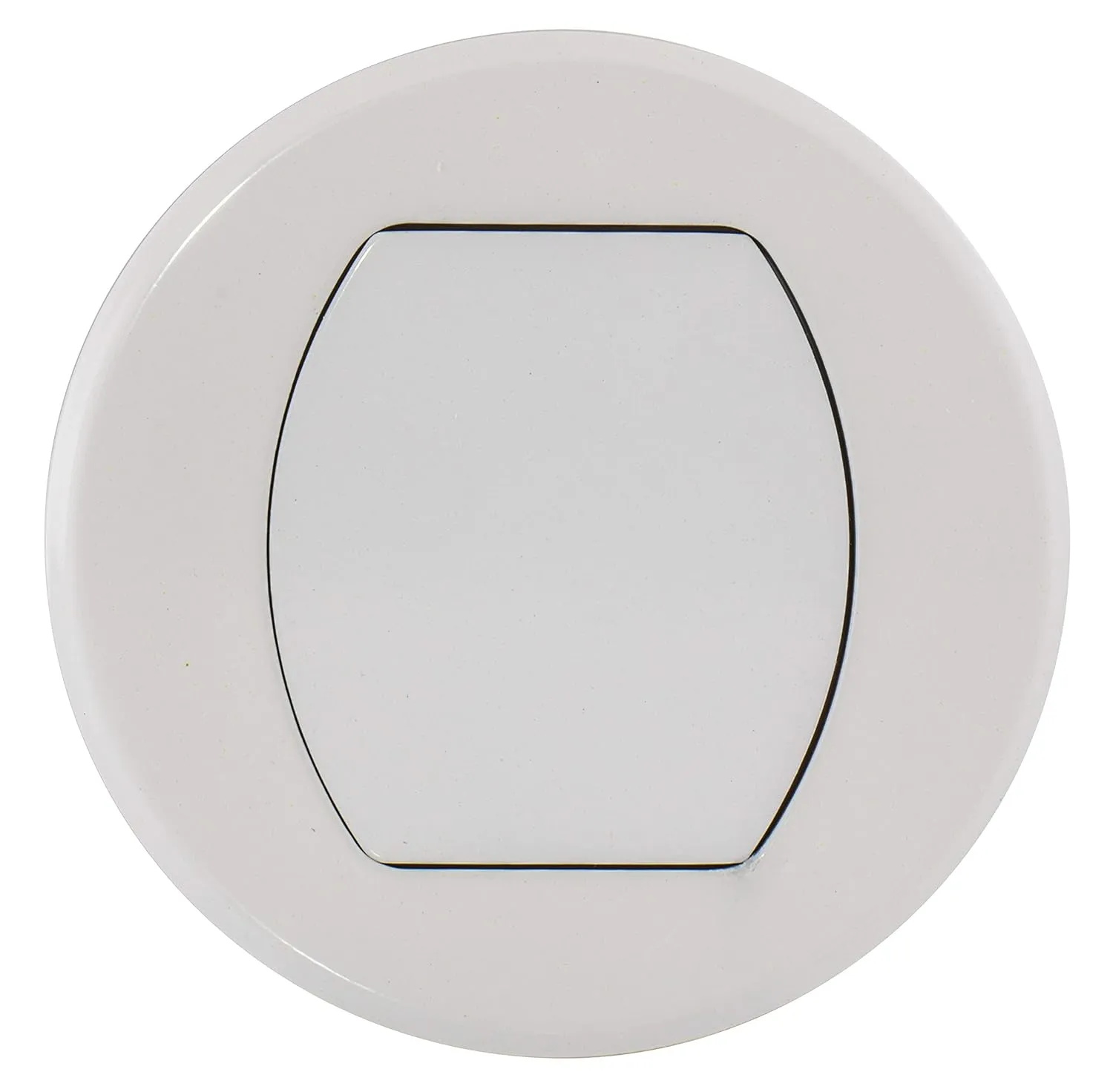 Bryant Electric RCT200W 15A 125V Tamper Resistant Pop-Up Countertop Receptacle Surface Mount, 15 Amp, Powder Coated White