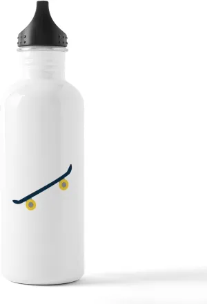 CafePress Blue Skateboard Water Bottle 1.0L (34 oz) Stainless Steel Water Bottle