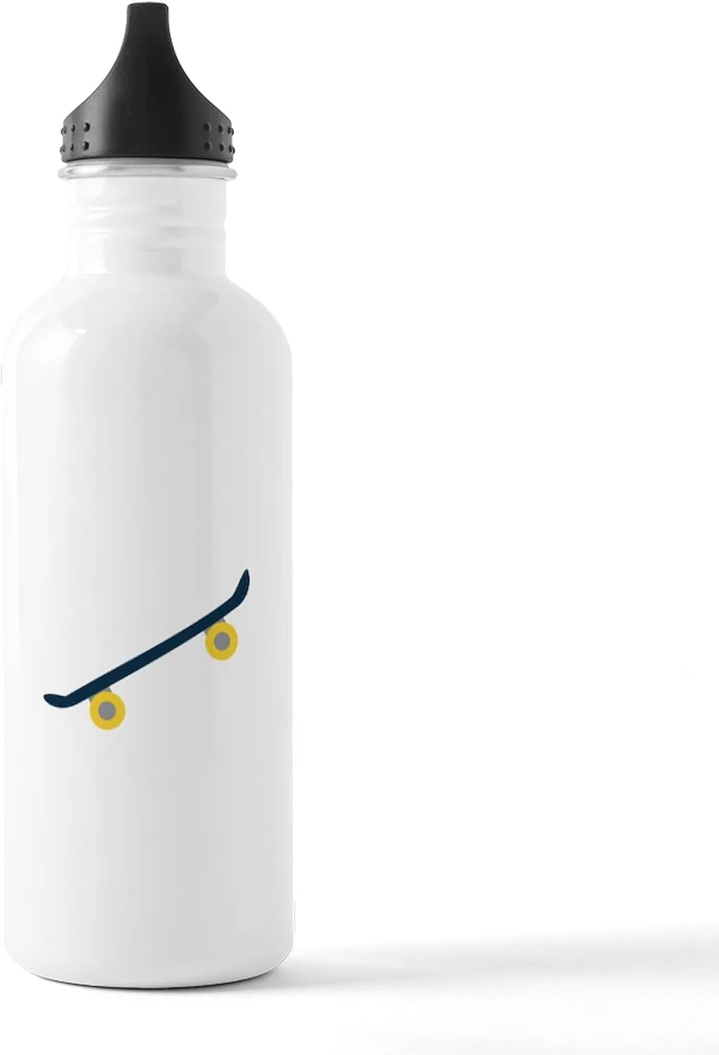 CafePress Blue Skateboard Water Bottle 1.0L (34 oz) Stainless Steel Water Bottle