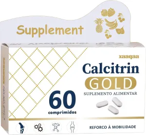 Calcitrin Gold Dietary Supplement, Mobility Reinforcement, 60 Tablets (1PACK)-i