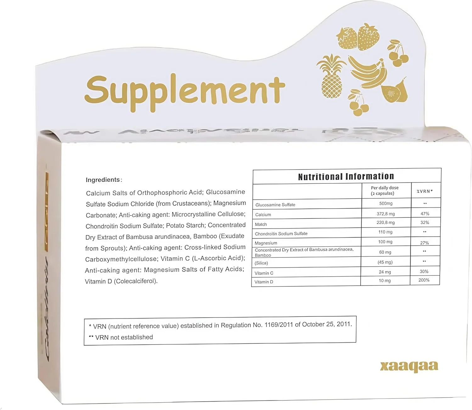 Calcitrin Gold Dietary Supplement, Mobility Reinforcement, 60 Tablets (1PACK)-i
