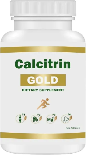 Calcitrin Gold Dietary Supplement, Mobility Reinforcement, 60 Tablets (1PC)