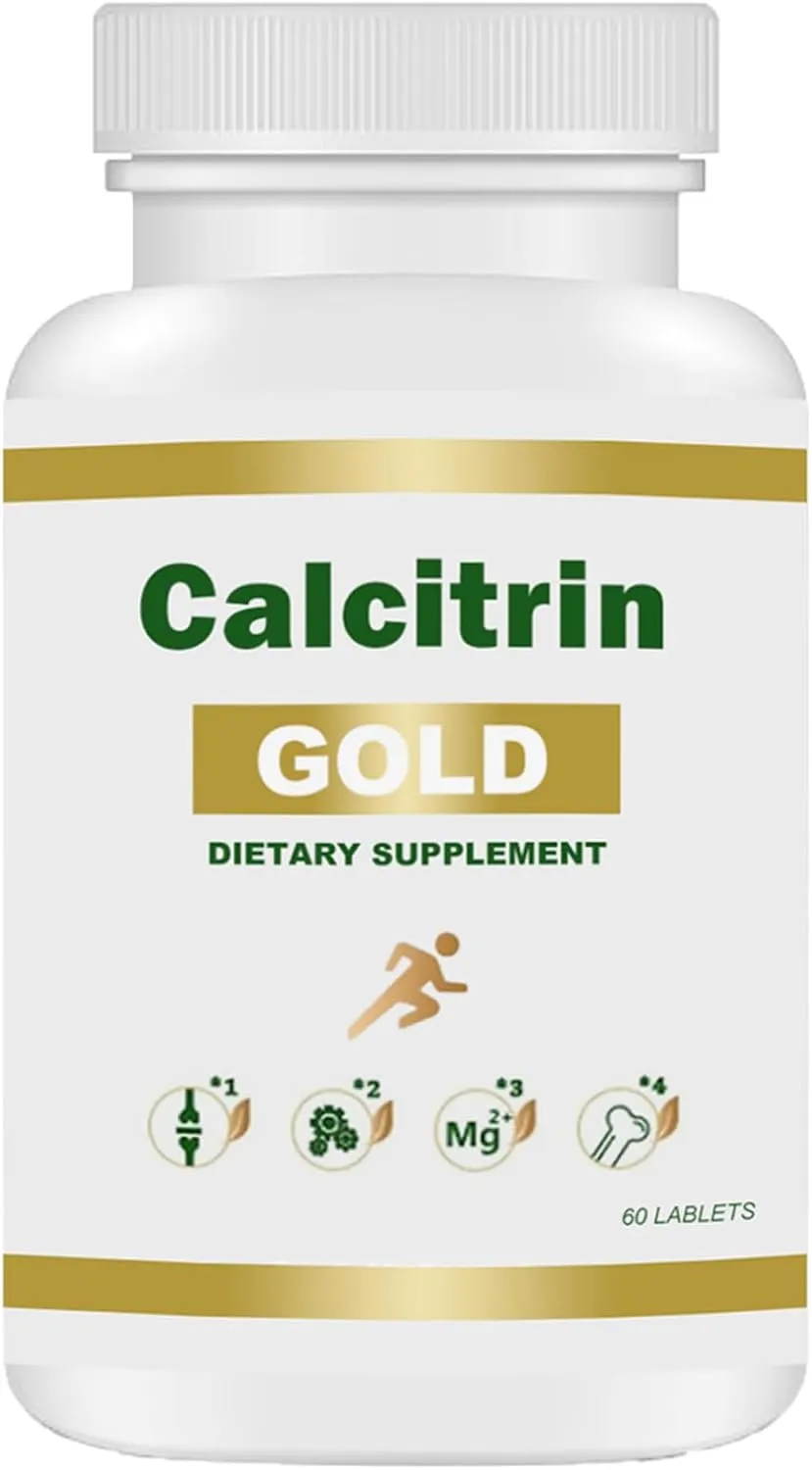 Calcitrin Gold Dietary Supplement, Mobility Reinforcement, 60 Tablets (1PC)
