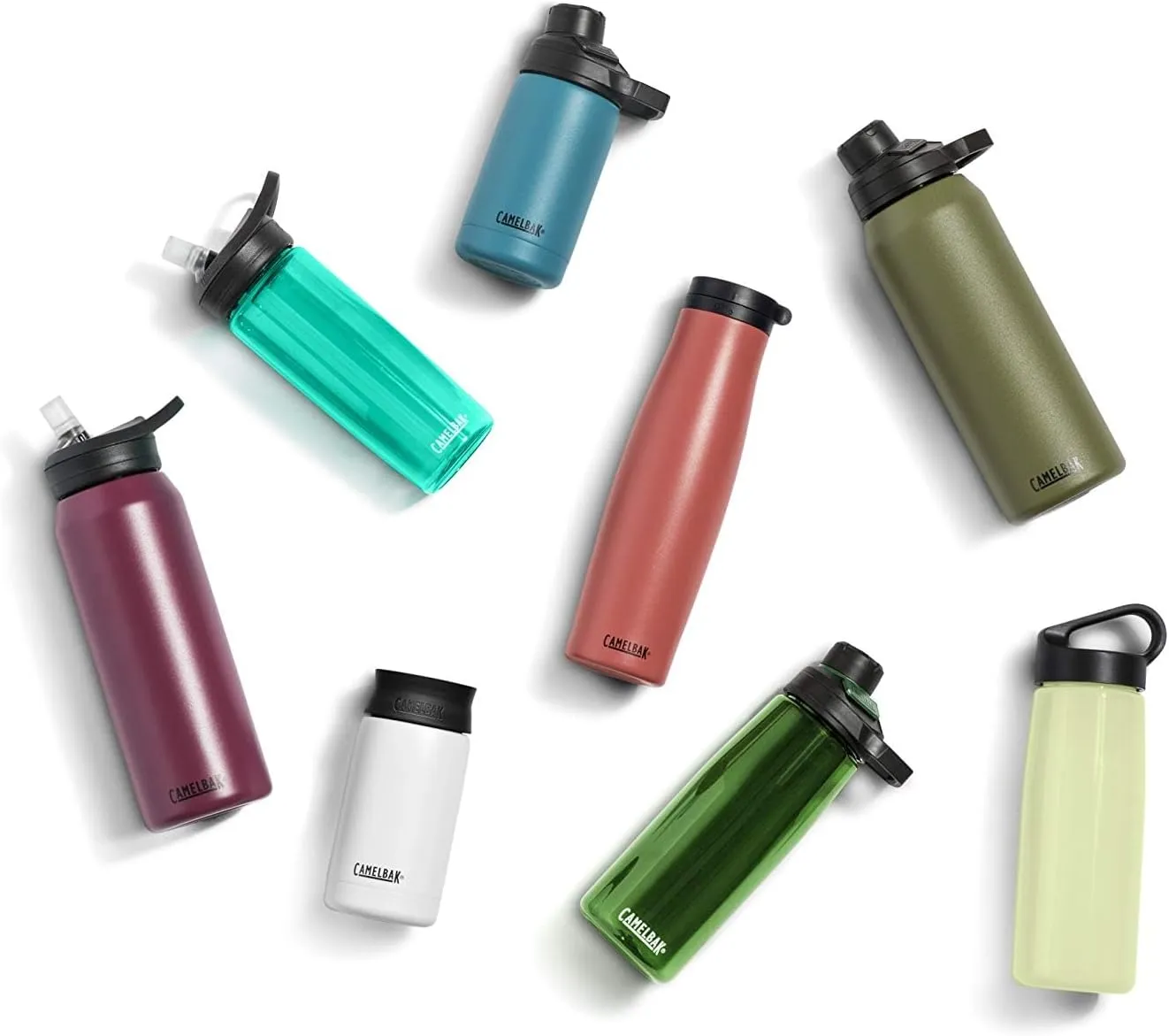 Camelback Tutorial Mug Tritan 600ml Coastal Water Bottle Water Bottle Lightweight Compact Dishwasher Safe
