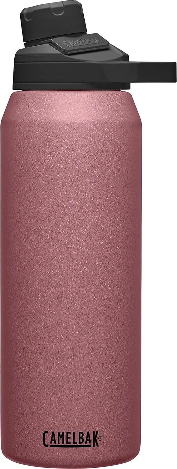 CamelBak Chute Mag 32 oz Vacuum Insulated Stainless Steel Water Bottle, Terracotta Rose