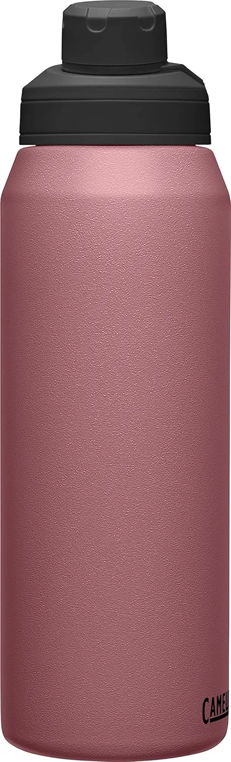 CamelBak Chute Mag 32 oz Vacuum Insulated Stainless Steel Water Bottle, Terracotta Rose