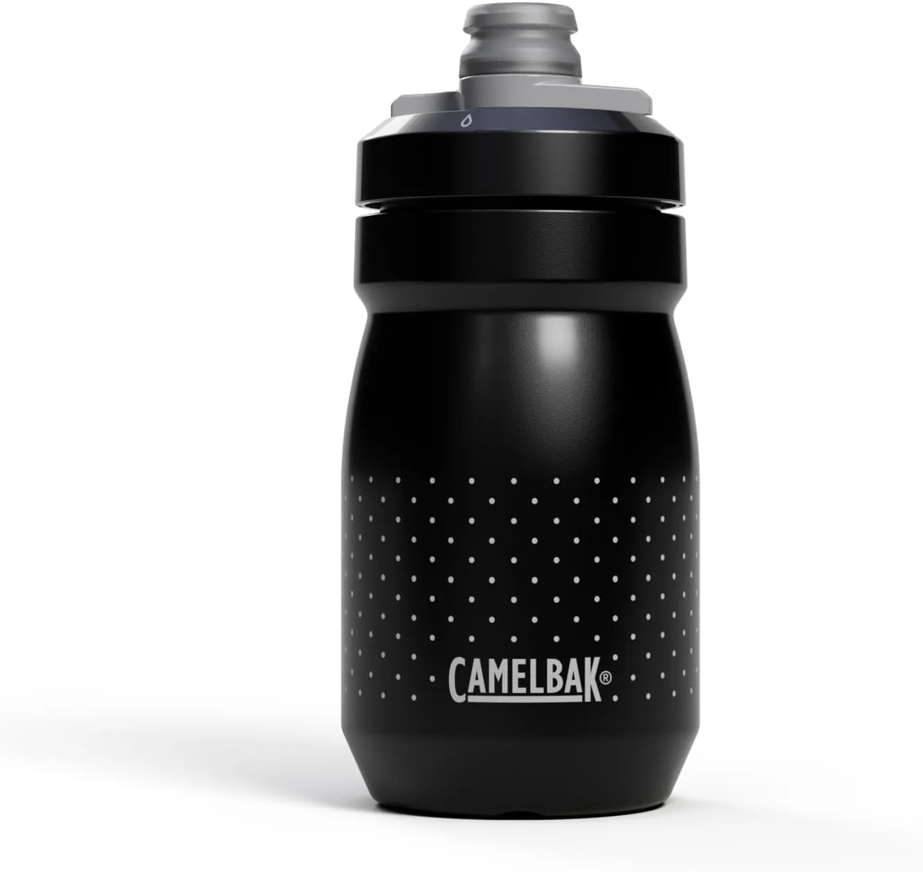 CamelBak Podium 15oz Bike Water Bottle - Easy Squeeze Bottle - Fits Most Bike Cages, Black