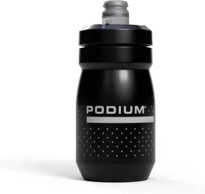 CamelBak Podium 15oz Bike Water Bottle - Easy Squeeze Bottle - Fits Most Bike Cages, Black
