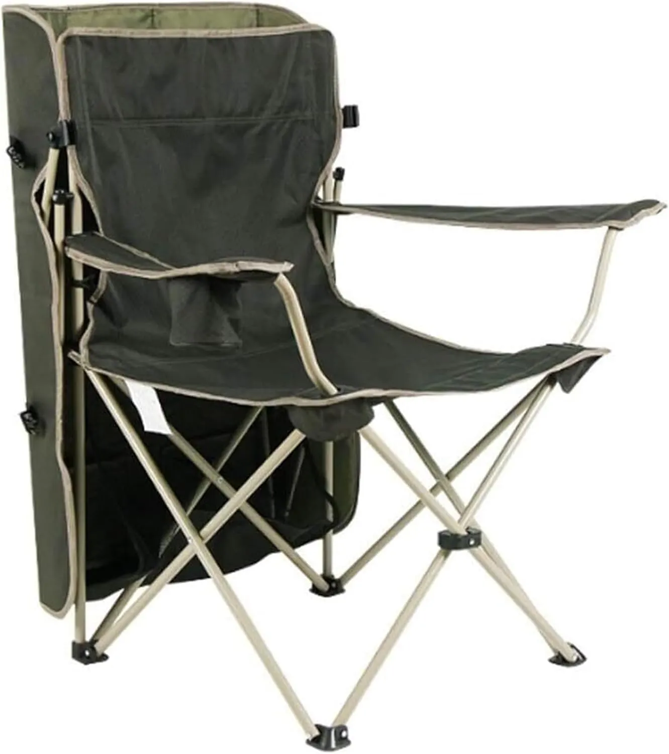 Camping Chair,Folding Camping Chair, Folding Rocking Chair with Awning Portable Zero Gravity Recliner for Lawn Camping Chair