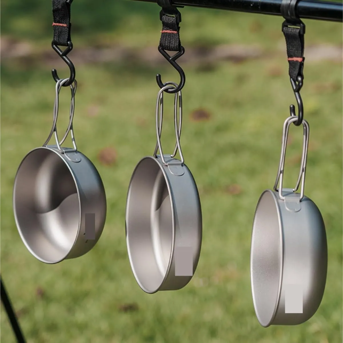 Camping Cookware, Outdoor Cookware Set Camping Folding Frying Pan Frying Pan Camping Cookware Pot Portable Stove
