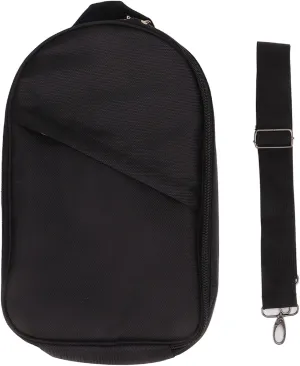 Camping Utensil Bag Compact Design Polyester Portable Widely Used Camping Utensil Organizer for BBQ Camp Cookware Kitchen Kit (Black)