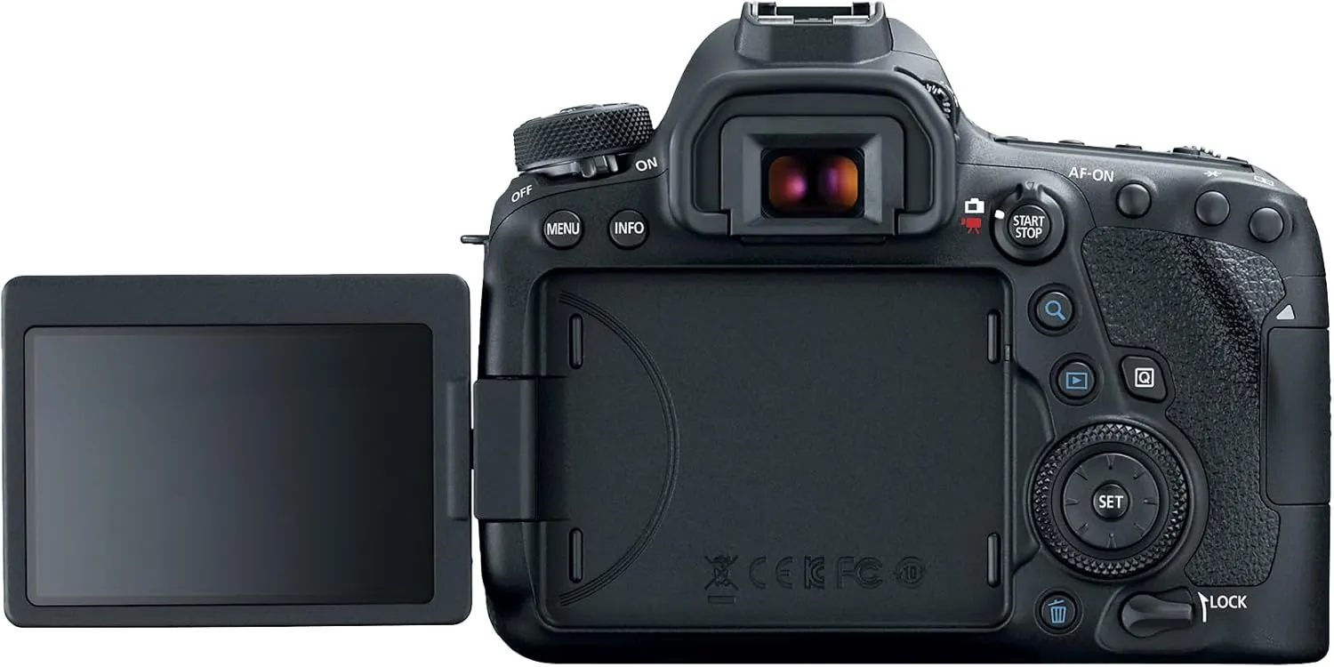 Canon EOS 6D Mark II Digital SLR Camera Body – Wi-Fi Enabled