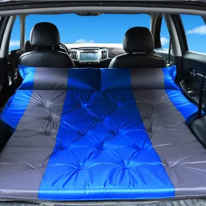 Car Inflatable Mattress for Jeep Compass 2017 2018 2019 2020 2021 2022 2023 2024 2025 Rear Trunk Air Mattress Camping Folding Bed Cushion Back Seat Sleeping Mattresses,Bluegrey
