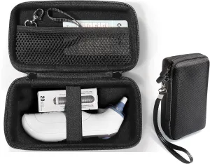 CaseSack Case for Ear/Infrared Thermometer: Braun ThermoScan 7, 7 , 5 IRT6500, 3 Braun Digital Ear Thermometer; iProven, iHealth, MILDSIX, KDT, EasyEast, CandyCare, LAMIG, Hugum, GoodBaby, Famidoc