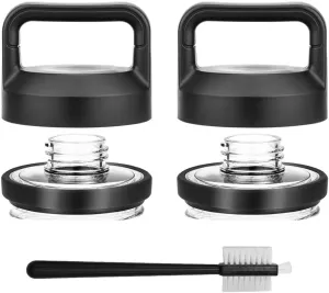 Chug Cap Replacement for Yeti Rambler Bottle 18/26/36/46/64 OZ, Spill-Proof Rambler Lid Replacement Water Bottle Lid Accessories Compatible with Yeti