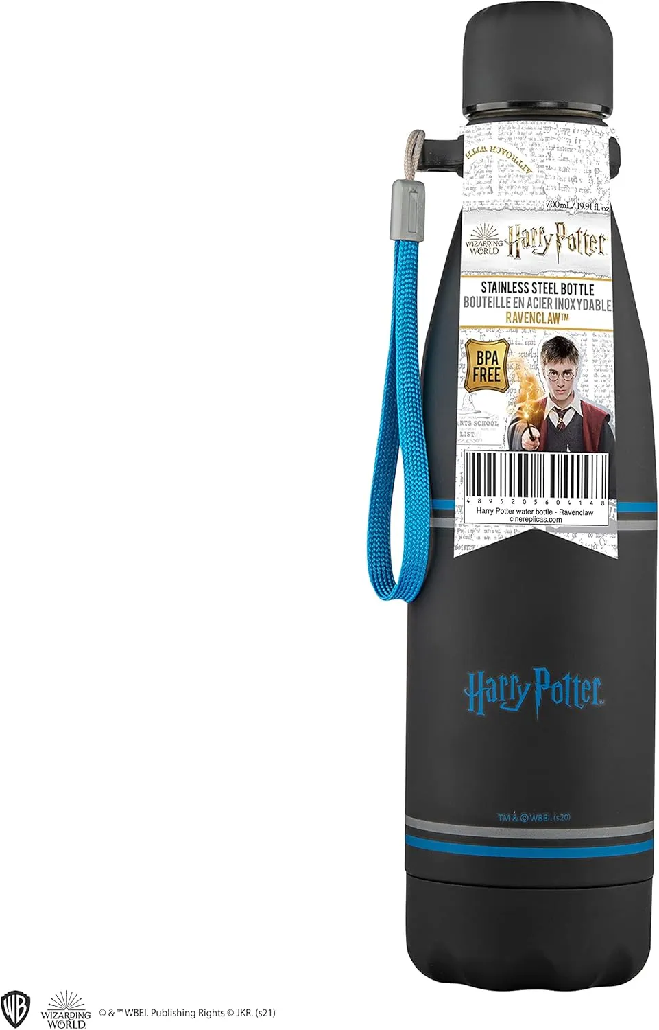 Cinereplicas Harry Potter - Water bottle Ravenclaw - Official License