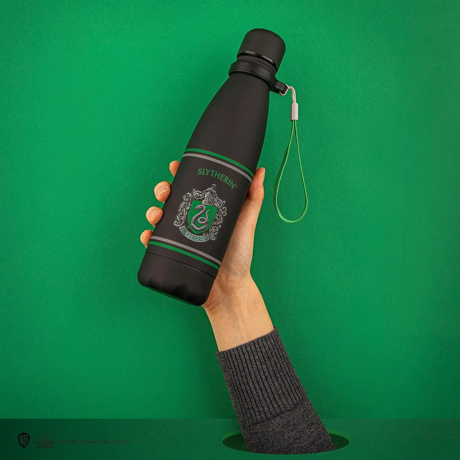 Cinereplicas Harry Potter - Water bottle Slytherin - Official License