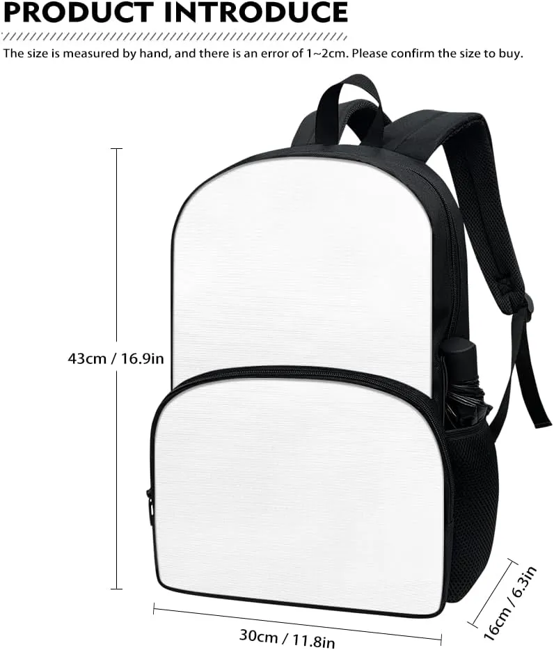 CLOHOMIN Dachshund Backpack with Lunch Box Kids Girls 2nd Grade School Book Bag Set Dog Lunch Tote Bag Water Bottle Bag Elementaty School Bags Age 7-10, 3 in 1 Floral Bookbag for School, Blue