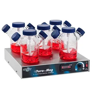 CLS-4100-A4 Series CLS-4100 Dura-Mag Magnetic Stirrer with Factory Installed Alarm, Five Position, Compact, 120V