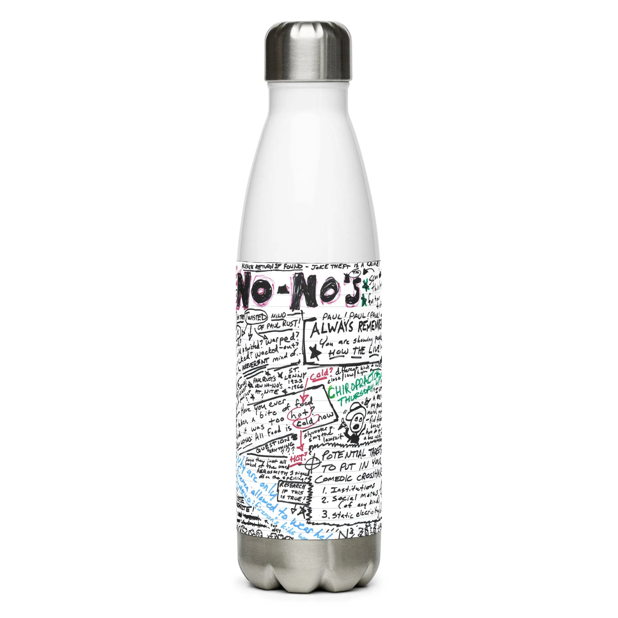 Comedy Bang Bang: New No-No's Stainless Bottle