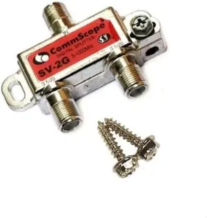 Commscope SV-2G 2-way Coaxial Splitter 5-1000mhz - 50 pack