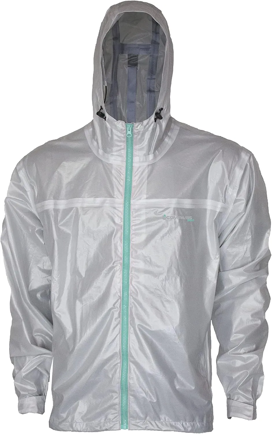 Compass 360 Women's Outdoors Ultra-Pak Waterproof Breathable Rain Jacket with Storage Pocket