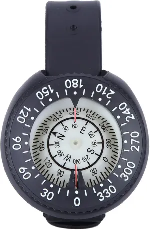 Compass, Hiking Compass, Wrist Compass, Multifunctional Compass, Northern Hemisphere, with VelcroWristband, Waterproof Navigation Comapss for Hiking & Adventure