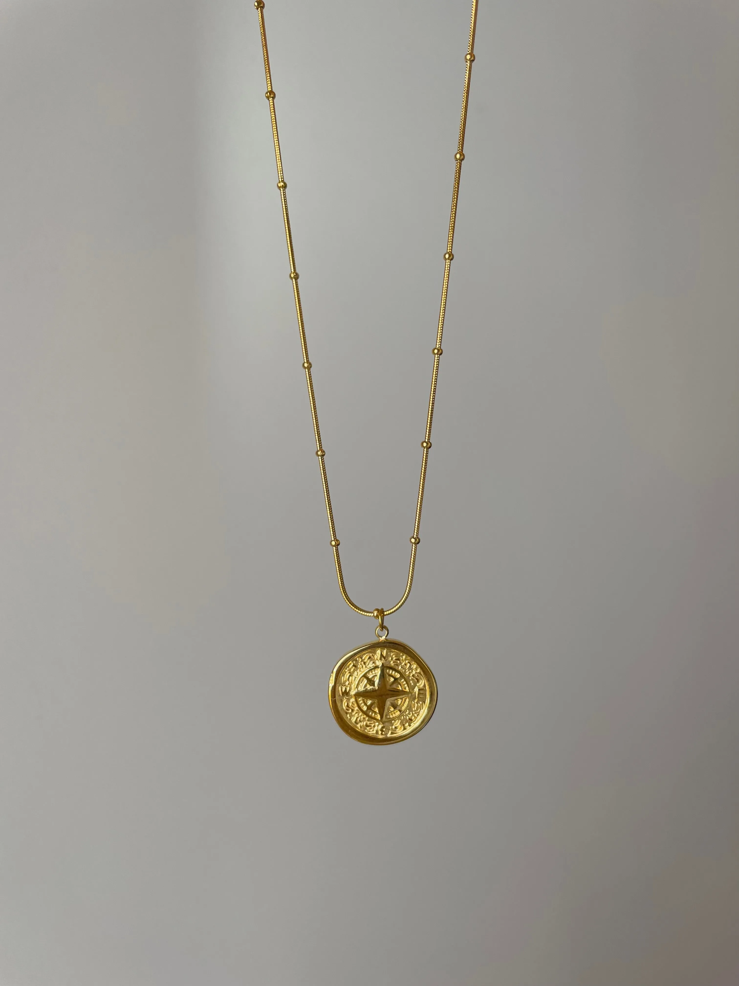 compass necklace