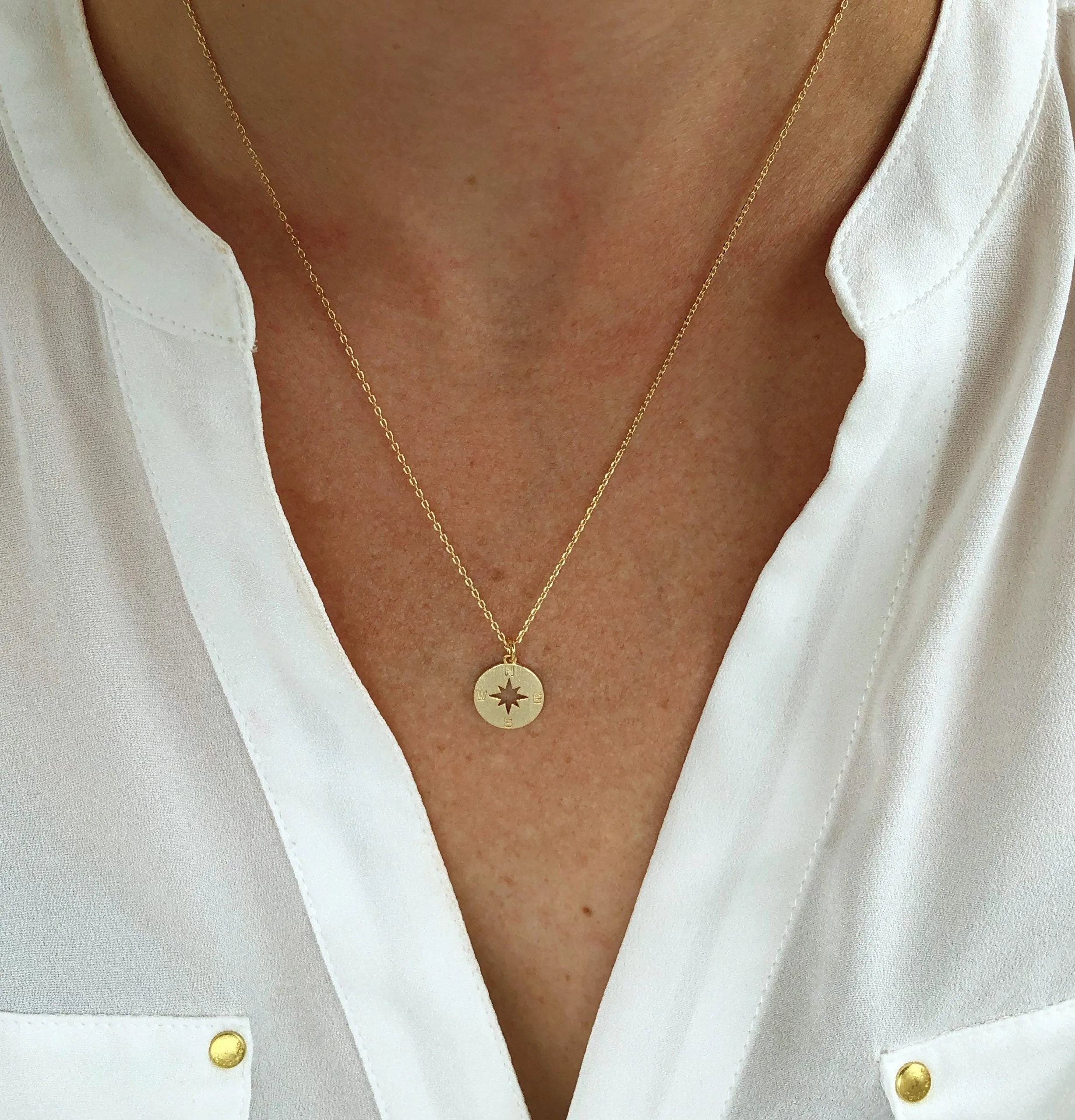 Compass Necklace