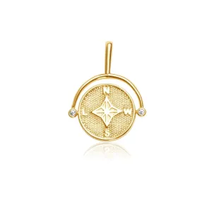 Compass Pendant Necklace