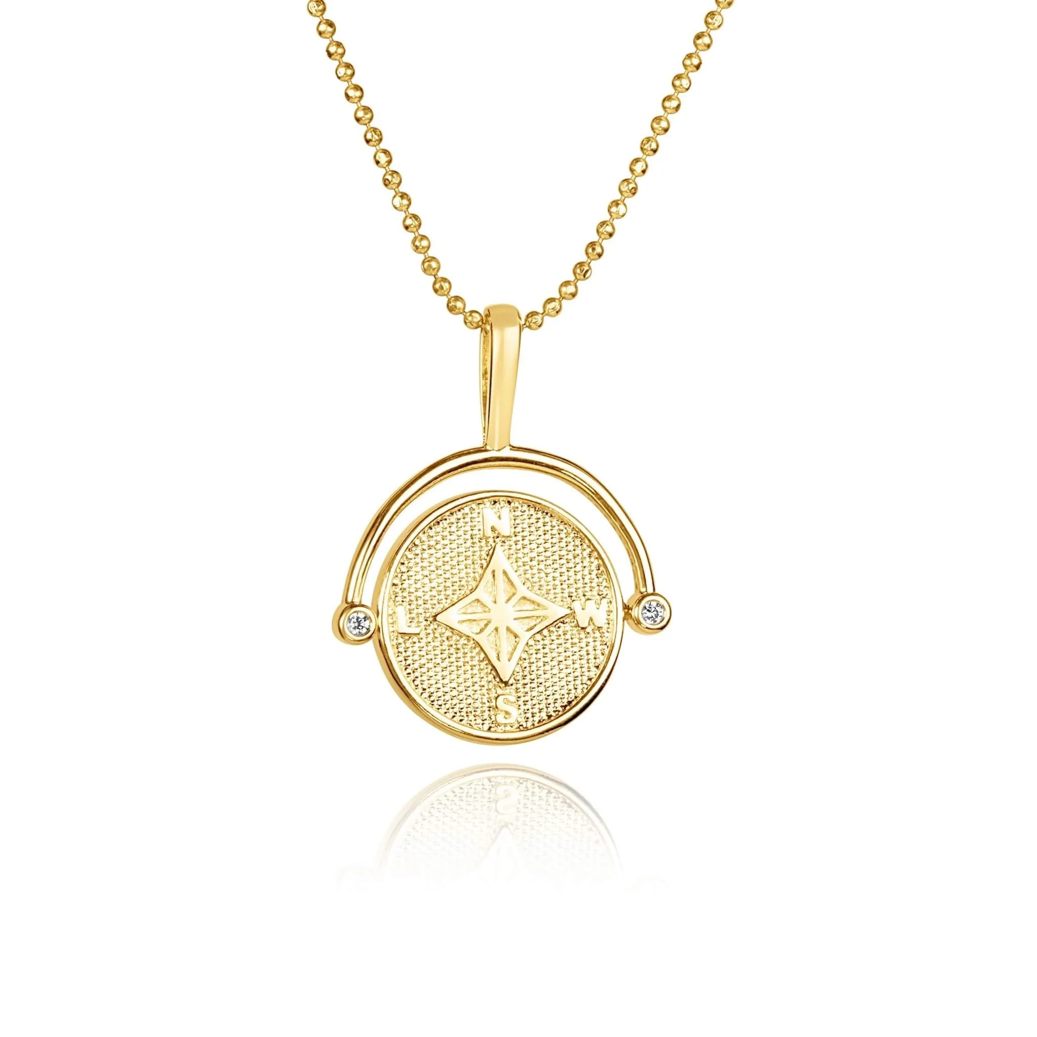 Compass Pendant Necklace