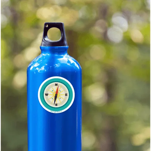 Compass Sticker