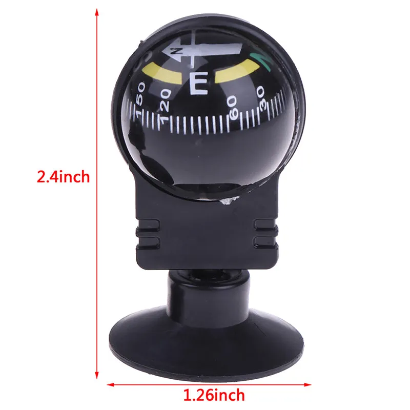 Compass with Suction Cup 1Pcs 360